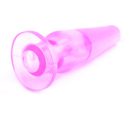 Mini Butt Plug With Finger Hole Pink Mini Butt Plug With Finger Hole Pink