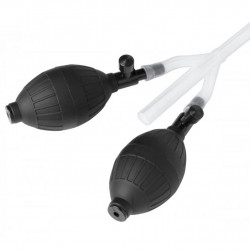 Clean Stream Silicone Inflatable Double Bulb Enema System Clean Stream Silicone Inflatable Double Bulb Enema System