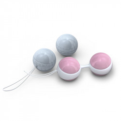 Lelo Luna Beads Mini Pink And Blue Lelo Luna Beads Mini Pink And Blue