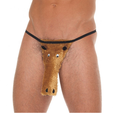 Brown Horse Novelty GString