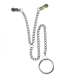 Nipple Clamps With Scrotum Ring Nipple Clamps With Scrotum Ring