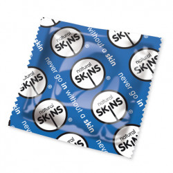 Skins Natural x50 Condoms (Blue) Skins Natural x50 Condoms (Blue)