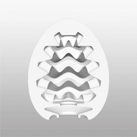 Tenga Wavy Egg Masturbator Tenga Wavy Egg Masturbator